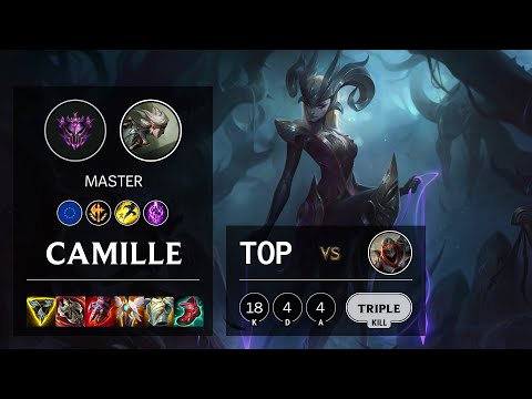Camille Top vs Zed - EUW Master Patch 11.20