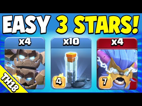 This Ground Attack DOMINATES Town Hall 18! Best TH18 Attack Strategy (Clash of Clans)