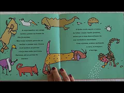 O bicho folharal – contado por Angela-lago, narração da tia Mary Calil