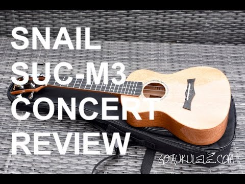 Got A Ukulele Reviews - Snail SUC-M3 Concert