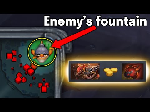 I'll show you how to be RAIDBOSS on Techies? - Techies 7.31d Patch Dive Fountain!