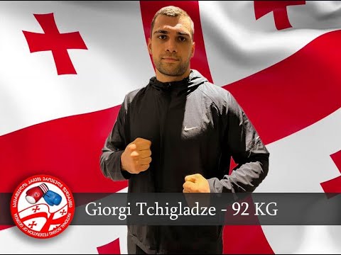 26-05-2022 (92kg) EUBC ELITE EUROPEAN BOXING RED MUNTEANO LEVIO MDA VS BLUE TCHIGLADZE GIORGI GEO.