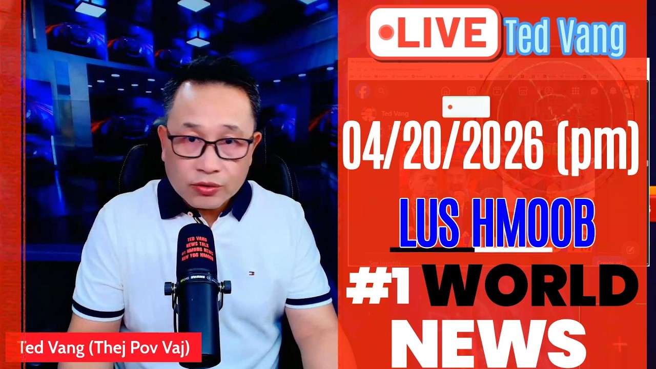 TOP WORLD NEWS 🎯04/19/2026🙌 (PM)【THAM XOV XWM TSHIAB TSHWM SIM THOOB QAB NTUJ YAV TSAUS NTUJ】