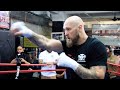 ROBERT HELENIUS SURPRISING HEAVYWEIGHT SPEED! IS DEONTAY WILDER IN TROUBLE?