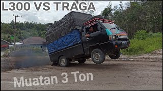 Download lagu MITSUBISHI L 300 MUATAN 3 TON VS ISUZU TRAGA MUATAN 3 TON  LEWAT TANJAKAN mp3