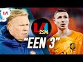 DRAMATISCH ORANJE: Ronald KOEMAN krijgt een 3