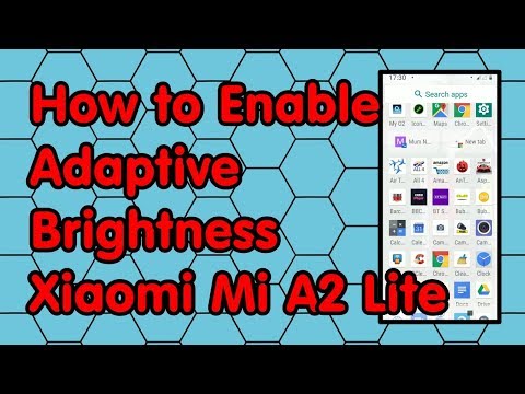 How to Enable Adaptive Brightness on the Xiaomi Mi A2 Lite Phone