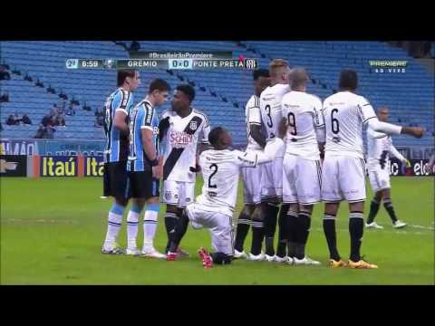 gremio 1x0 ponte preta 2 tempo completo brasileirao 2016