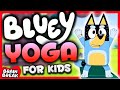 Yoga For Kids With Bluey And Friends ‍ ️ Fun And Relaxing Brain Break