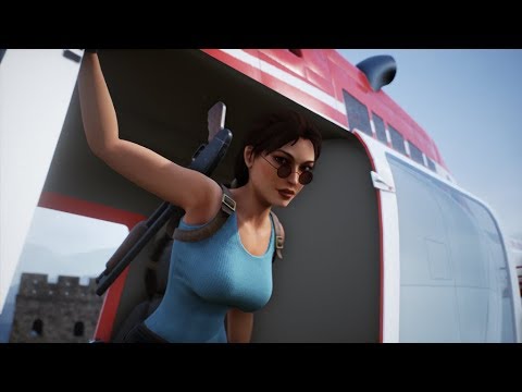 Tomb Raider 2 : The Dagger of Xian Full DEMO Gameplay Walkthrough  (Remake by Nicobass)