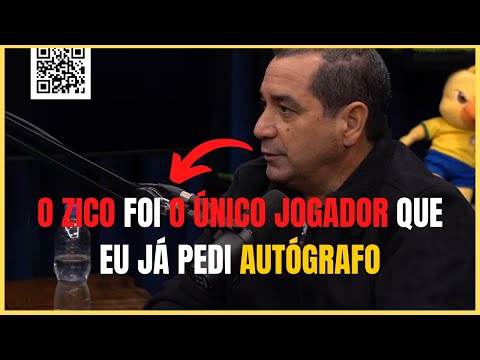 O Zico é único jogador que eu já pedi autógrafo (Zinho) I (Flow Sport Club)