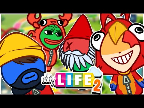 TRYING TO WIN THE GAME OF LIFE!!! [GAME OF LIFE 2] w/CARTOONZ, JIHI, ROCKY