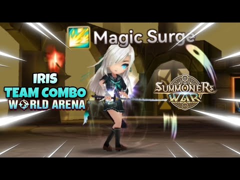 Iris Team Combo in World Arena Ep. 3 - Summoners War
