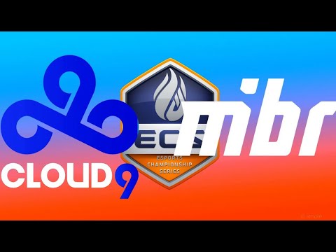 Cloud9 vs MiBR (Mirage) Highlights - ECS Season 6