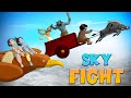 Krishna Balram Sky Fight Hindi Cartoons For Kids Funny Videos For Kids