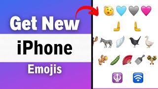 How To Get New Emojis On Your iPhone! (2023)