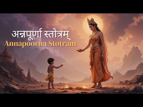 Annapoorna Stotram | माँ अन्नपूर्णा स्तोत्रम् | Powerful Sanskrit Prayer with Lyrics
