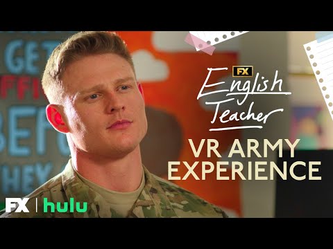 The Students Experience a Military VR Simulation - Scene | English Teacher | FX