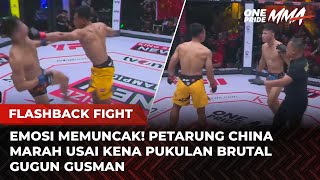 Download lagu DUEL PENUH EMOSI! Pukulan Keras Gugun Gusman Bikin Petarung Asal China Ngamuk | Flashback Fight mp3