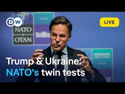 Live: NATO leaders' summit begins in Ankara | DW News