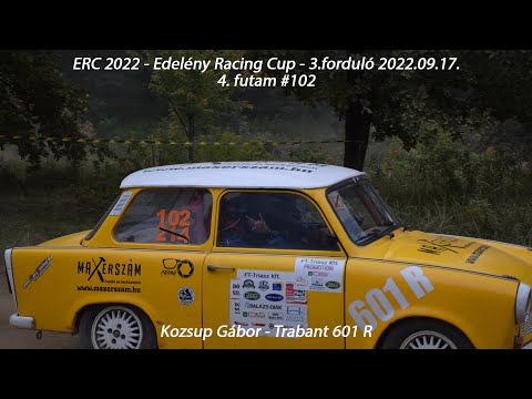 Kozsup Gábor - Trabant 601 R ERC 2022 - Edelény Racing Cup - 3.forduló - 4.futam #102 2022.09.17.