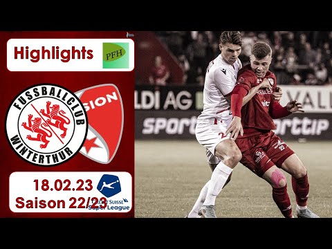Highlights: FC Winterthur vs FC Sion (18.02.2023)