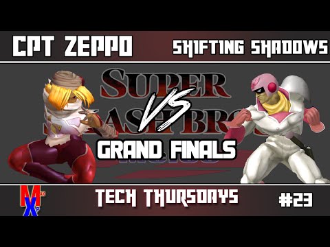 Tech Thursdays #23 - Shifting Shadows (Falcon) Vs Captain Zeppo (Sheik) Melee GF