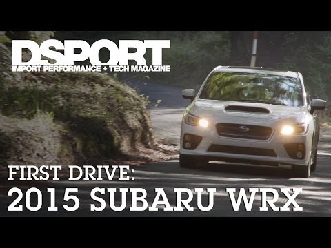 初次駕駛：2015年斯巴魯WRX | DSPORT雜誌 (First Drive: 2015 Subaru WRX | DSPORT Magazine)