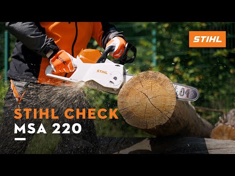 STIHL Check | Akku-Kettensäge MSA 220