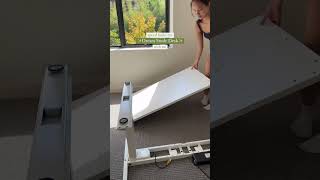 Building the ultimate study setup with your Desky Sit-Stand Desk! 🙌 