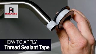 How to Use Thread Sealant Tape