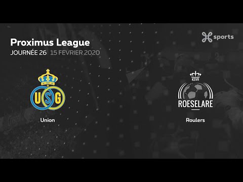 Highlights FR / Union Saint Gilloise - Roulers / 15/02/2020
