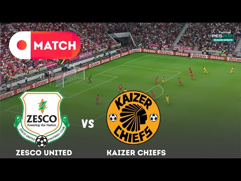 Kaizer Chiefs vs Zesco United | Confederation Cup 2025 Match Simulation | eFootball PES 21 Gameplay