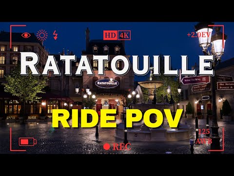 [4K] Ratatouille Ride POV 🎥 | Full Experience at Disneyland Paris!