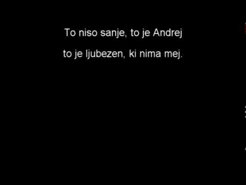 Sonja Gaberšček - Andrej (z besedilom)