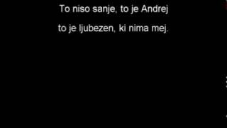 Sonja Gaberšček - Andrej (z besedilom)