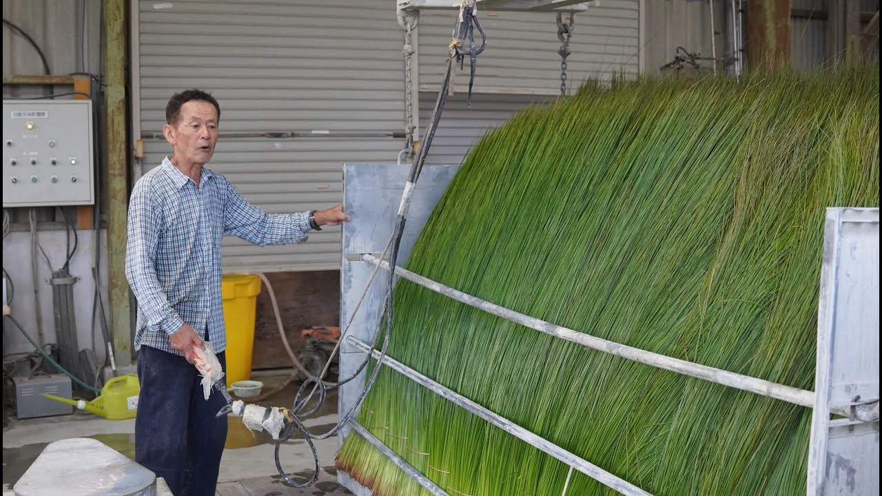 5,760 HOURS OF WORK!? - The Process of Making Japanese Traditional Tatami.