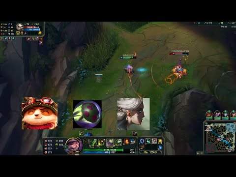 Teemo Vs. Camille Top Lane - League of Legends - Season 13