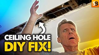 Ceiling Repair Done Right the First Time (No Ghosting)