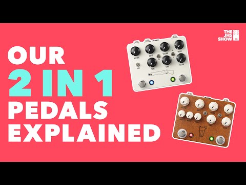 JHS Double Barrel and Sweet Tea Dual Drive Pedals