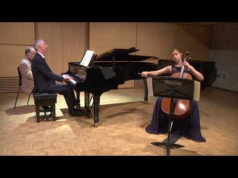 Prokofiev Sonata for Cello and Piano Op. 119 Rebecca McNaught (Cello) and Simon Parkin (Piano)