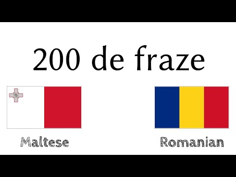 200 de fraze - Malteză - Română
