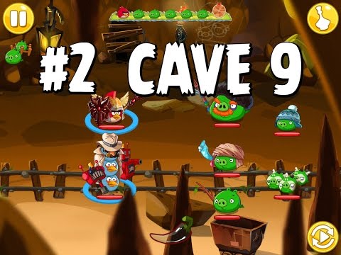 Angry Birds Epic Cave 9 Pig Lair Level 2 Walkthrough