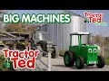 Lets Look At Big Machines 🚜 | Tractor Ted Shorts | Tractor Ted Official Channel