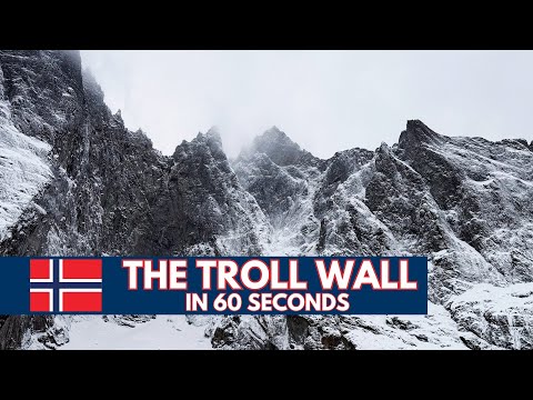 Norway's Epic Troll Wall: Trollveggen in 60 Seconds