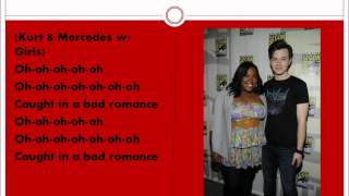 Bad Romance Glee Lyrics