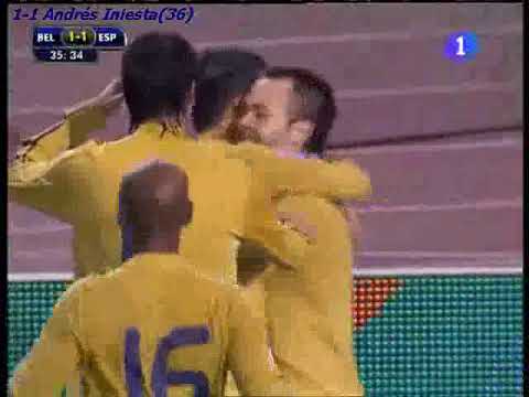 QWC 2010 Belgium vs.Spain 1-2 (15.10.2008)