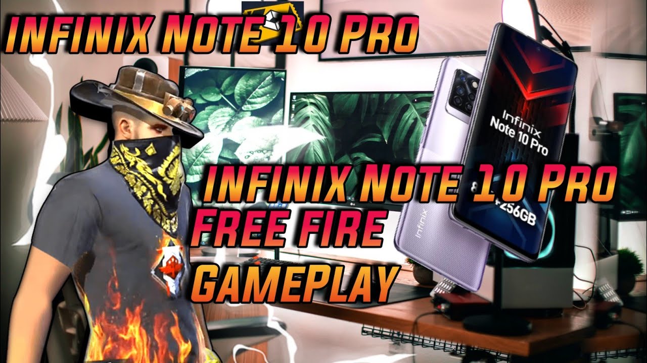 infinix note 10 Pro Free Fire Test । infinix note 10 Pro GamePlay Free Fire in Battery Test 2021