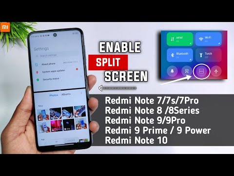 Enable Split Screen Option Any Xiaomi Redmi Device | Enable Split Screen Option Control Center