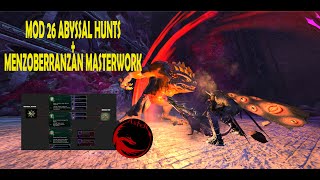 Neverwinter MOD26 - ABYSSAL HUNTS +MENZOBERRANZAN MASTERWORK  -DOCUMENT